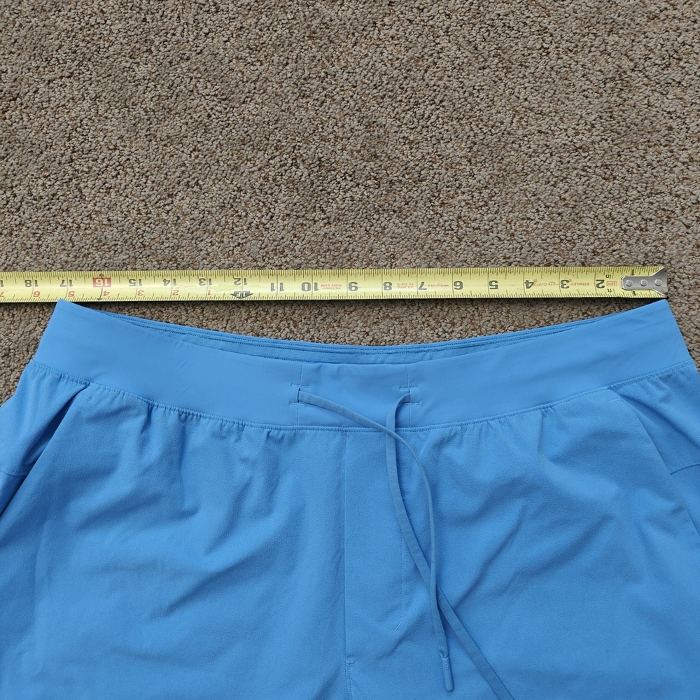 Lululemon Mens Activewear Shorts Performance   Training Light Blue XL LM7BJ0S - Picture 6 of 10